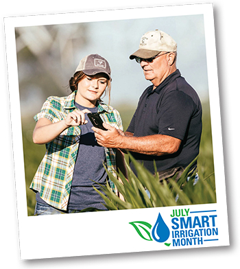 Smart Irrigation Month is the time for the ag irrigation industry to share effective irrigation benefits and info with their communities.